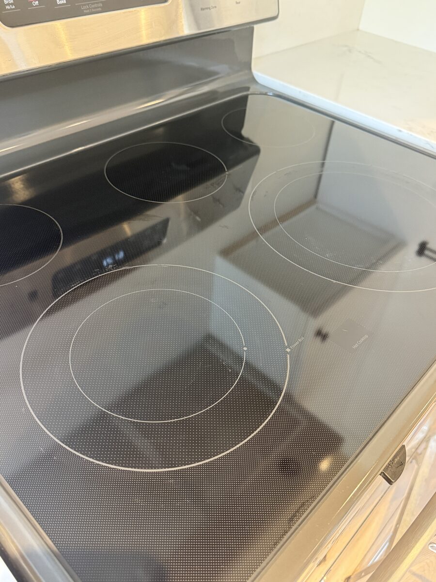 Clean stovetop