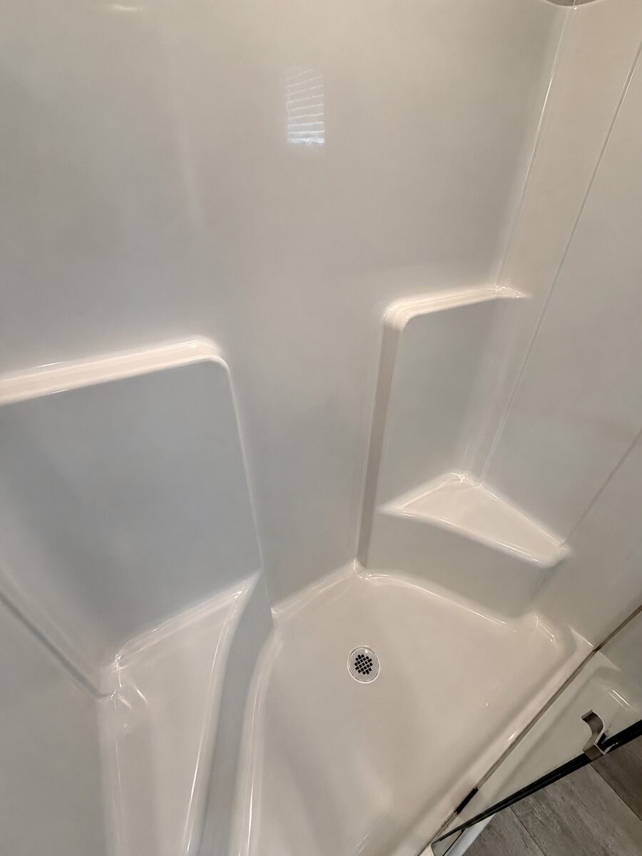 Restored shower stall